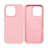 Coque souple en TPU Rixus avec MagSafe pour Apple iPhone 16 Pro Max rose