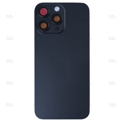 Boîtier avec petites pièces en titane noir OEM pour Apple iPhone 16 Pro Max