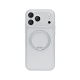 Coque Rixus SnapGrip 360 avec Anneau Support pour Apple iPhone 17 Pro Max - Blanc
