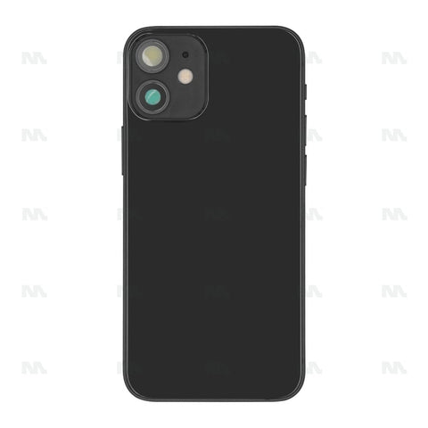 Boîtier avec petites pièces pour Apple iPhone 12 Mini - Noir - OEM