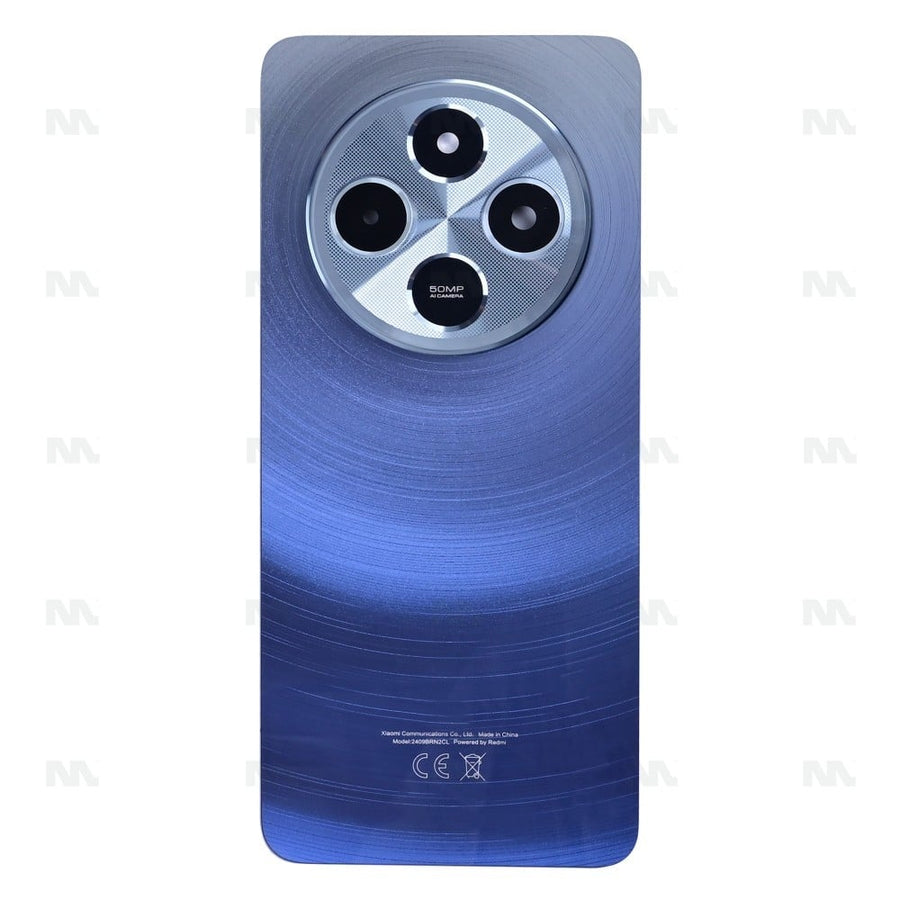 Vitre arrière pour Xiaomi Redmi 14C 4G avec lentille bleu étoilé OEM
