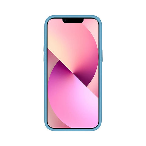 Étui Rixus Classic 03 avec MagSafe pour Apple iPhone 14 Plus bleu clair