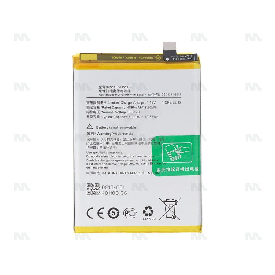 Batterie Oneplus Nord N100, N200 5G (BLP813) - OEM