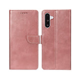 Etui livre pour Samsung Galaxy A26, A17 rose