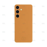 Vitre arrière pour Samsung Galaxy S24 S921B avec objectif Orange grès Original