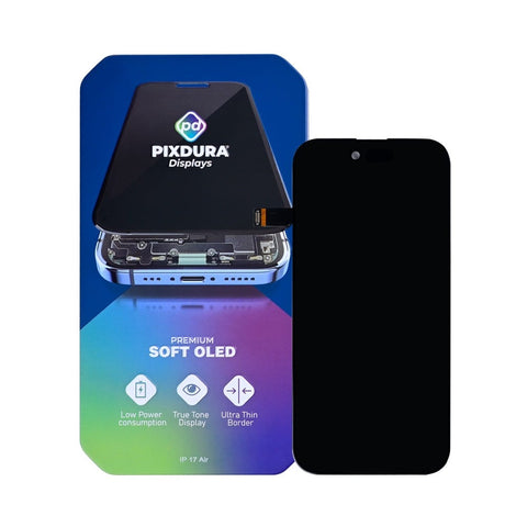 Ecran Soft-OLED Premium PIXDURA (IC Amovible) (120Hz) pour Apple iPhone 17 Air