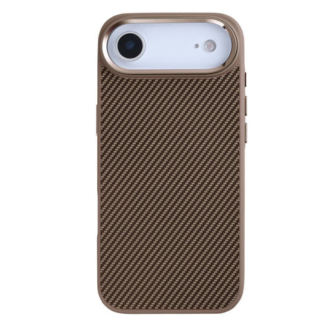 Coque de protection Mag Carbon avec MagSafe pour Apple iPhone 17 Air - Marron
