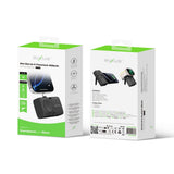Batterie externe Mini Click-On 3 en 1 Rixus RXPB13B 4 500 mAh Noir