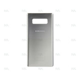 Vitre arrière pour Samsung Galaxy Note 8 N950F sans objectif, argent, OEM