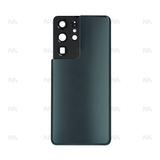 Vitre arrière pour Samsung Galaxy S21 Ultra 5G G998B avec objectif Phantom Titanium OEM