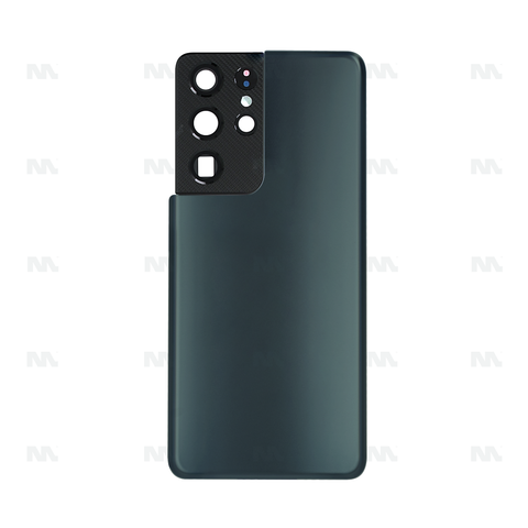 Vitre arrière pour Samsung Galaxy S21 Ultra 5G G998B avec objectif Phantom Titanium OEM
