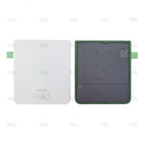 Vitre arrière inférieure blanche Original pour Samsung Galaxy Z Flip3 F711B