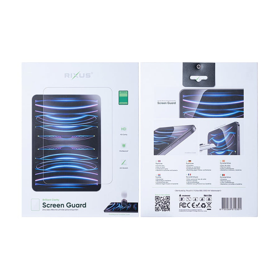 Protecteur d'écran Rixus pour Samsung Galaxy Tab S10 Ultra Clear