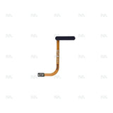 Nappe de capteur d'empreintes digitales pour Samsung Galaxy A26 A266B avec bouton d'alimentation - Noir - OEM