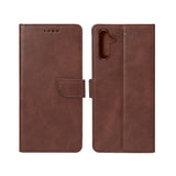Etui livre pour Samsung Galaxy A25 5G - Marron