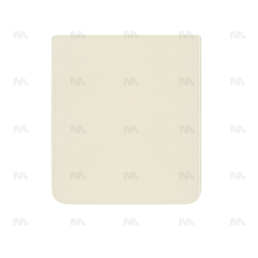 Vitre arrière inférieure crème OEM pour Samsung Galaxy Z Flip3 F711B