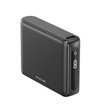 Batterie externe compacte Rixus RXPB25 avec écran numérique 20 000 mAh - Noir