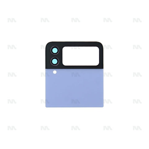 Vitre arrière supérieure avec lentille bleue OEM pour Samsung Galaxy Z Flip4 F721B