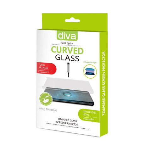 Protecteur liquide UV en verre incurvé Diva pour Samsung Galaxy S22 Plus