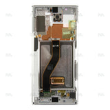 Chassis + Ecran Officiel Service Pack + Vitre pour Samsung Galaxy Note 10 Plus N975F - Aura White