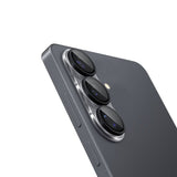 Verre Trempé Protection Caméra Contour Métal Rixus pour Samsung Galaxy S26 Plus - Noir
