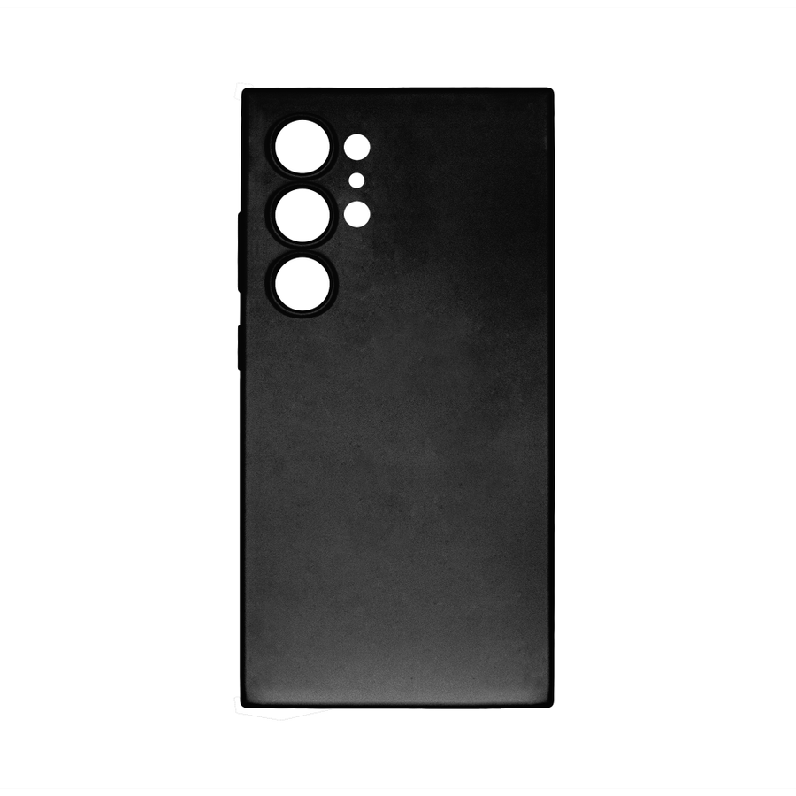 Coque de téléphone souple en TPU avec MagSafe pour Samsung Galaxy S24 Ultra Noir