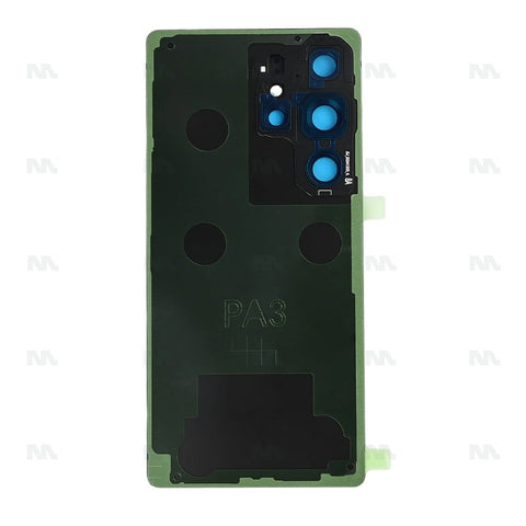 Vitre arrière pour Samsung Galaxy S25 Ultra S938B avec objectif Titanium Jet Black OEM
