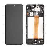 Écran complet sur châssis Service Pack pour Samsung Galaxy A12 A125F (Flex DTC, CDOT)