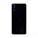 Vitre arrière pour Huawei P20 avec objectif - Noir - OEM