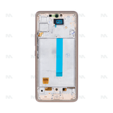 Chassis + Ecran OLED + Vitre pour Samsung Galaxy A53 5G A536B Peach