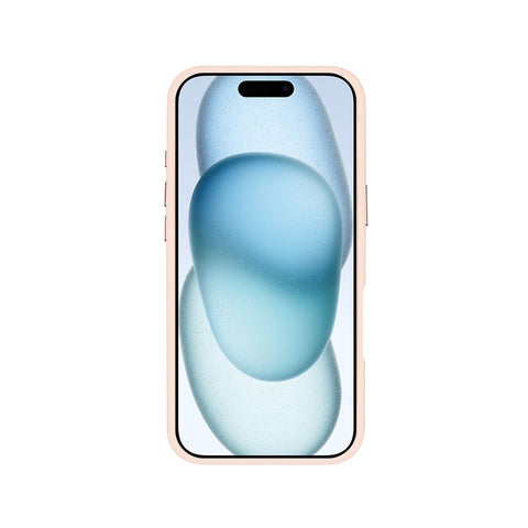 Étui Rixus Classic 03 avec MagSafe pour Apple iPhone 16 Pro Max rose clair