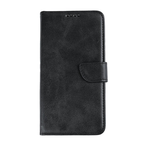 Rixus Bookcase pour Apple iPhone 16e Noir