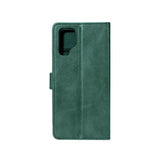 Rixus Bookcase pour Samsung Galaxy S22 Ultra 5G Vert foncé