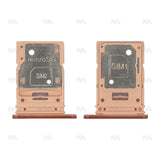 Support pour carte SIM pour Samsung Galaxy A53 5G A536B – Peach – Original