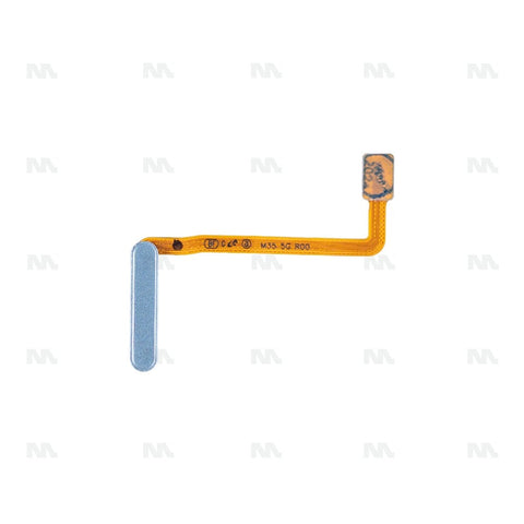 Capteur d'empreintes digitales Samsung Galaxy M35 M356B avec bouton d'alimentation bleu clair OEM
