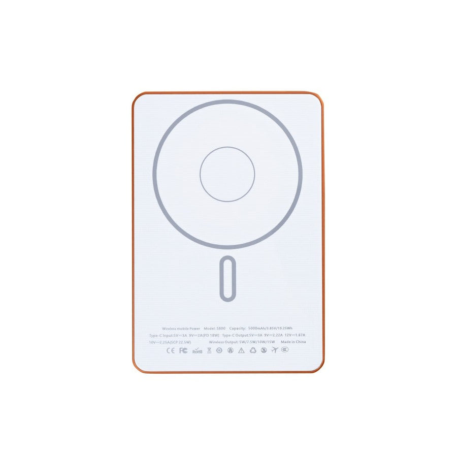 Batterie Externe Ultra-Fine Magnétique 15W 5000mAh pour Apple iPhone Séries 12