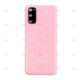 Vitre arrière avec objectif pour Samsung Galaxy S20 G980F, S20 G981B – Rose nuage – Original
