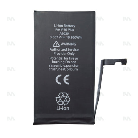 Batterie avec diagnostic (santé batterie visible) pour Apple iPhone 15 Plus - OEM