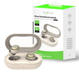 Écouteurs de sommeil Rixus RXBH14O avec réduction du bruit, blanc cassé