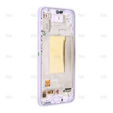 Chassis + Ecran Original Service Pack pour Samsung Galaxy A37 A376B - Violet Clair