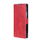 Étui portefeuille Rixus avec porte-stylo pour Samsung Galaxy Z Fold5 rouge