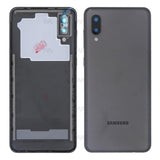 Vitre arrière pour Samsung Galaxy A02 A022F avec objectif noir OEM