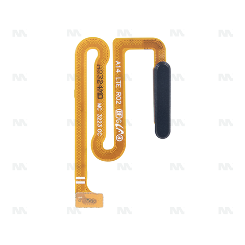 Nappe capteur d'empreinte et bouton power Originale pour Samsung Galaxy A14 A145F - Noir