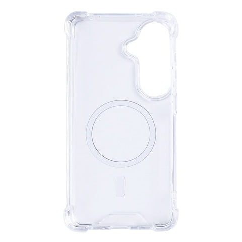 Étui anti-éclatement Rixus avec MagSafe pour Samsung Galaxy S26 transparent