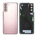 Vitre arrière pour Samsung Galaxy S21 Plus 5G G996B avec objectif Phantom Gold OEM
