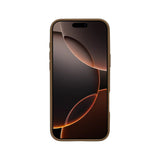 Coque Rixus Crystal Amber pour Apple iPhone 16 Pro Max - Or Désert