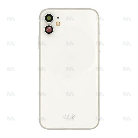 Boîtier pour Apple iPhone 11 avec petites pièces, blanc, OEM