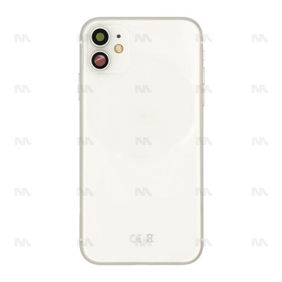 Boîtier pour Apple iPhone 11 avec petites pièces, blanc, OEM