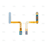 Capteur d'empreintes digitales et Nappe On/Off Samsung Galaxy Z Flip5 F731B vert OEM