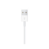 Câble de recharge magnétique Apple USB-A vers Watch 100 cm blanc (MX2E2ZM/A)
